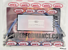 HEL VW GOLF GTI MK1 MK2 1.6 1.8 STAINLESS STEEL BRAIDED BRAKE LINES HOSES PIPES