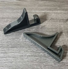 BLACK PLASTIC FOOT STAND PAIR