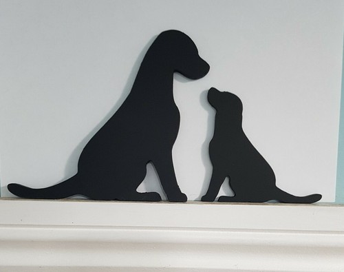 Dog black labrador door topper - dog,