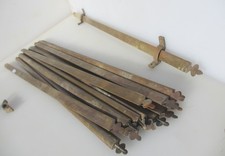 Antique Brass Stair Rods x14 &