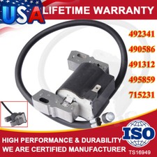 591459 IGNITION COIL For Briggs & Stratton ARMATURE MAGNETO 490586 491312 492341