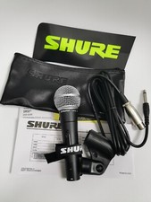 Genuine Shure SM58S Professional Microphone with Switch 1 Year Warranty 