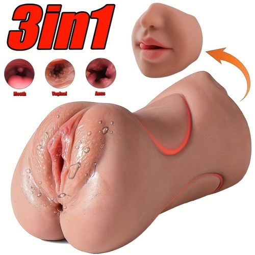 3in1 realistic pocket - realistic, pussy