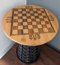 Pop Up Table Chess / Drafts Camping Table Campervan Table or your own Design!