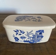 Vintage Ringtons butter dish