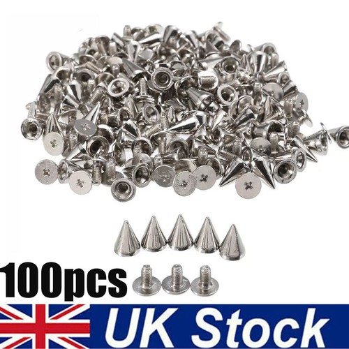 100pcs 10mm punk cone - punk,