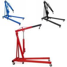 1/2 Ton Hydraulic Folding Engine Crane Hoist Lift Stand Hydraulic Crane Workshop