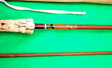 9'-6" Sharps Scottie Impregnated 2 pC Trout vintage fly Fshing rod 6/7# (R-493)