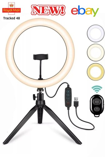 Led ring light with tripod - with,