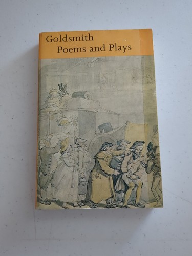 Oliver goldsmith poems plays - goldsmith,