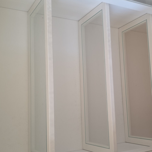 Ikea white freestanding glass - freestanding,