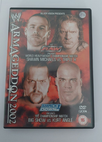 Wwf wwe armageddon 2002 dvd - wwe,