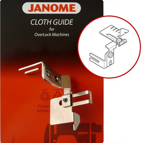 Janome overlocker cloth guide - janome,