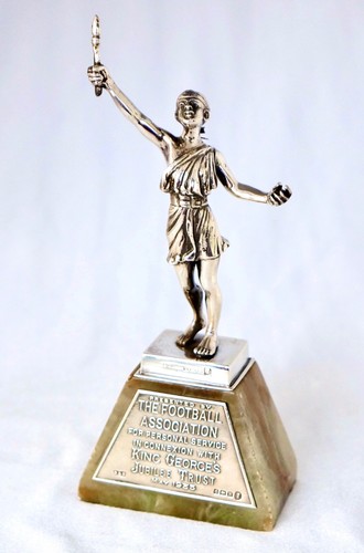 Sterling silver football - silver,