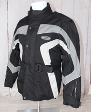 HELD Motorcycle Jacket Grey/Black Waterproof Armoured Removable Liner Size XS