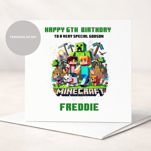 Personalised birthday card - personalised,