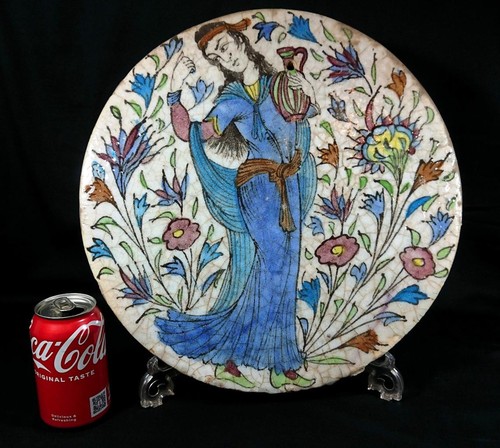 Huge antique islamic iznik - antique,