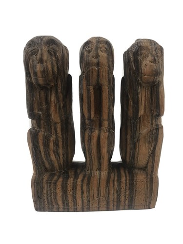 Vintage the three wise monkeys - the,