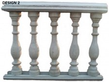  BALUSTERS GARDEN MOULDS CONCRETE PEDESTAL RAILING FENCE POST ORNAMENTS 