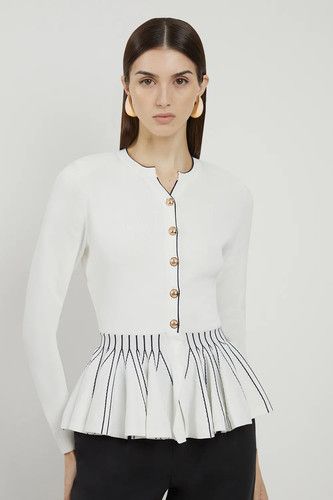Karen millen knitted jacket - millen,