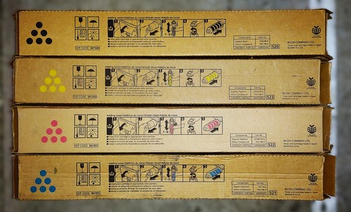 Genuine set ricoh mp - set, 4