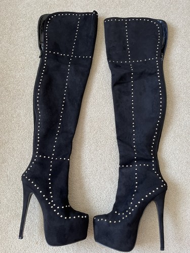 Thigh high boots - 16cm, inch
