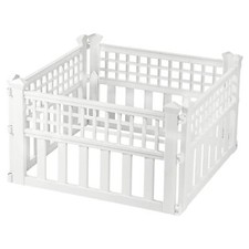 Plastic Fence Panels Garden