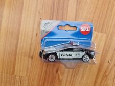 SIKU DODGE CHARGER US PATROL CAR MODEL REF 1404 NEW CARDED