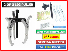 2 or 3 Leg Puller 3" 75mm Gear / Hub Bearing 3 Jaw Internal External Reversible
