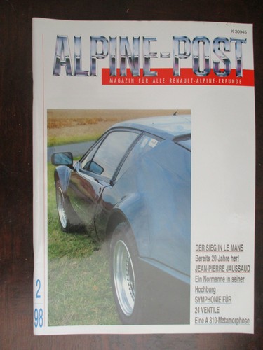 Alpine post 1998 magazine - post,