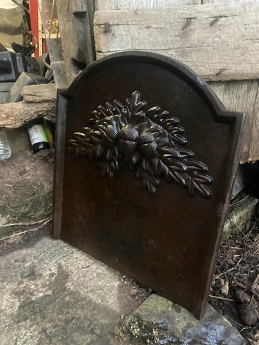 Cast iron fireplace - cast,