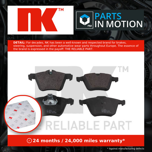 Brake pads set - pads, jaguar