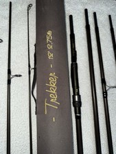 FOX TREKKER TRAVEL ROD x2 12ft 2.75 t/c barbel carp