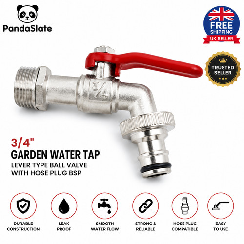 Garden water tap lever - 3/4",