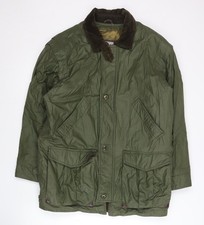 Rodier Mens Green Waxed Cotton