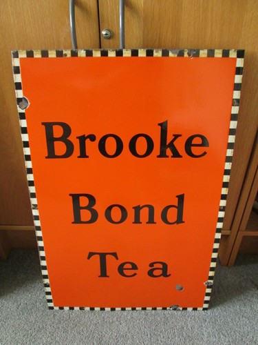 Brooke bond tea enamel - brooke,