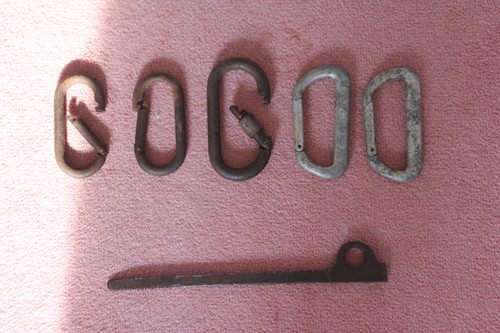 Used rock climbing equipment - rock,