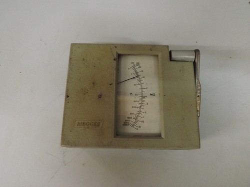 Vintage megger insulation - vintage,