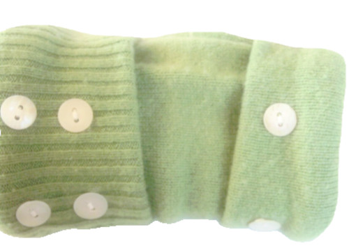 Fingerless gloves green 100 - gloves, 100%
