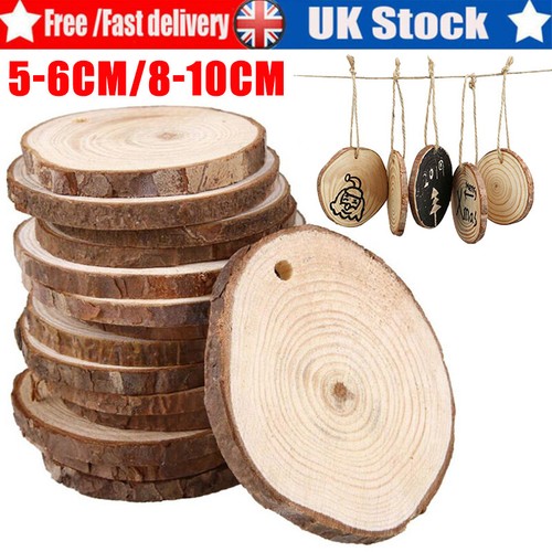30pcs wood log slices - wood, discs