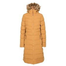 Trespass Audrey Long Hooded Womens Ladies Waterproof Parka Coat Padded Jacket