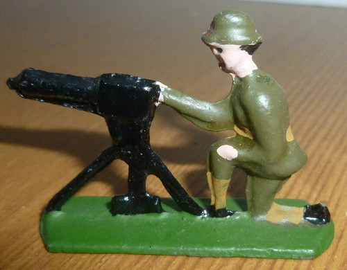 Vintage metal lead ww1 toy - metal/lead,