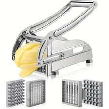 Stainless Steel Vegetable Potato Cutter Chips Cutting Machine with Non-Slip Feet