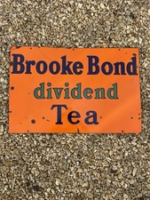 Vintage Brook Bond Tea Enamel