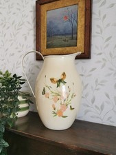 Vintage Enamel Jug With