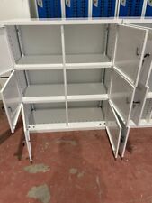 6 Door Metal Staff Lockers/Shop Storage Gym Workshop Personnel Lockers with Keys