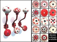 Red Vintage iron hooks coat