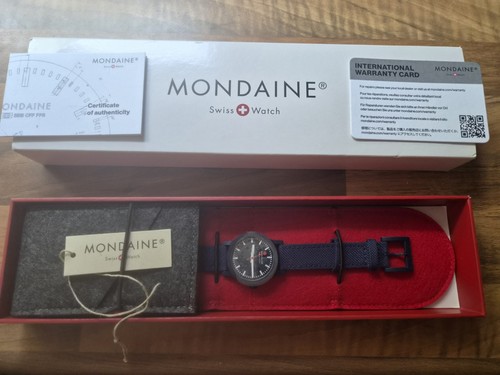 Mondaine swiss watch quartz - watch,
