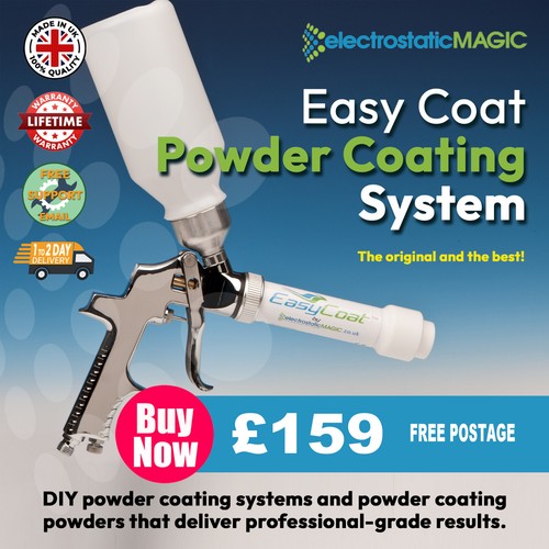 Easy coat powder coating - coat,