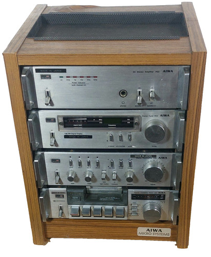 Rare aiwa mini system - aiwa, hi-fi